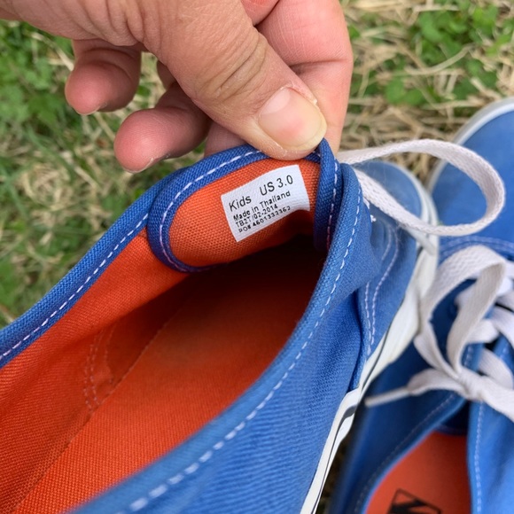 Vans sneakers shoes size 3.0  big kids - Picture 8 of 8